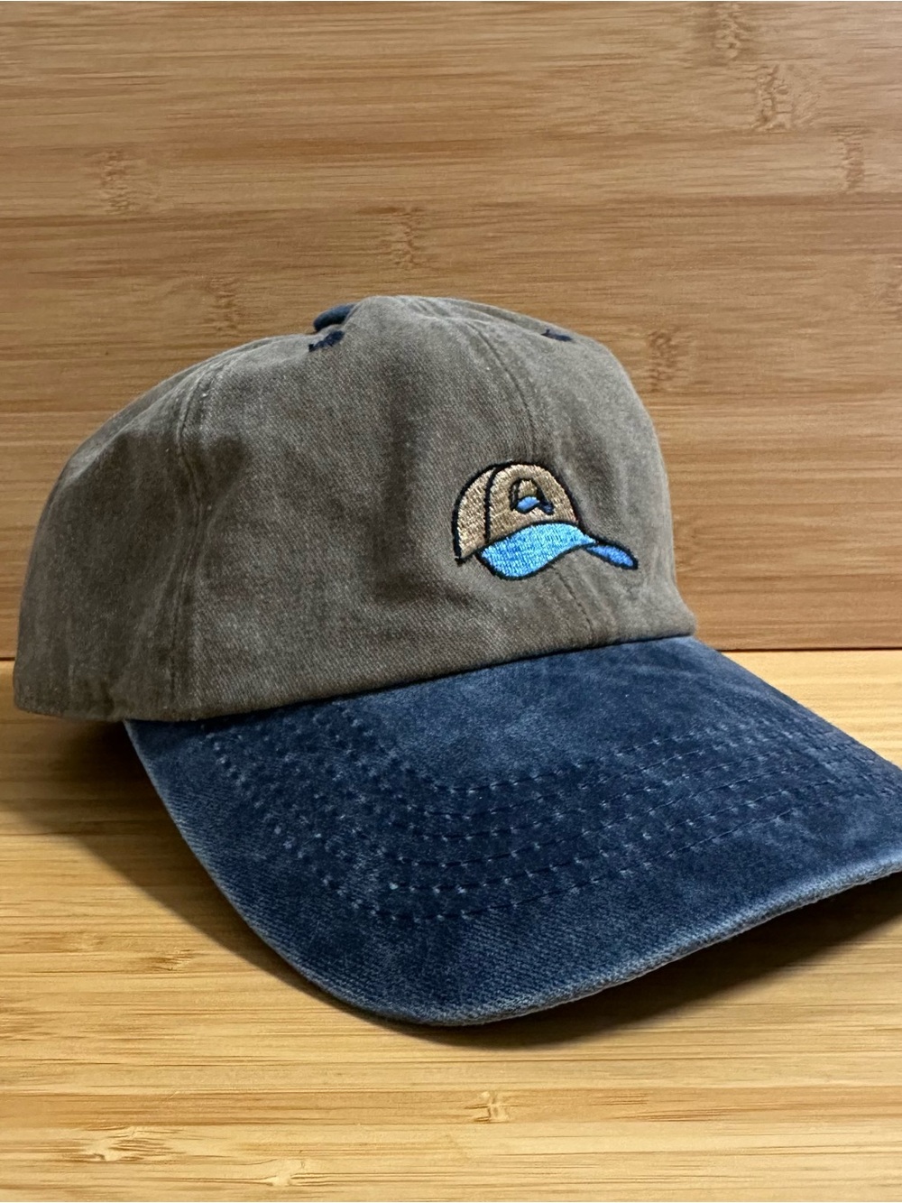 Dad Brand Hat on a Hat Hat